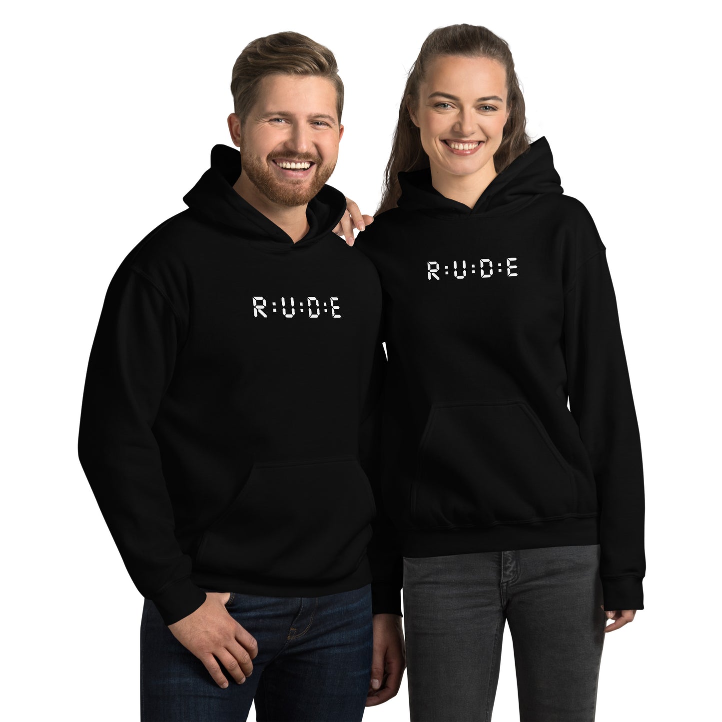 271gms blend Hoodie with drawcord (with PRINTED white logo detail to front and back) 50% COTTON 50% polyester. Available in 4 colours.