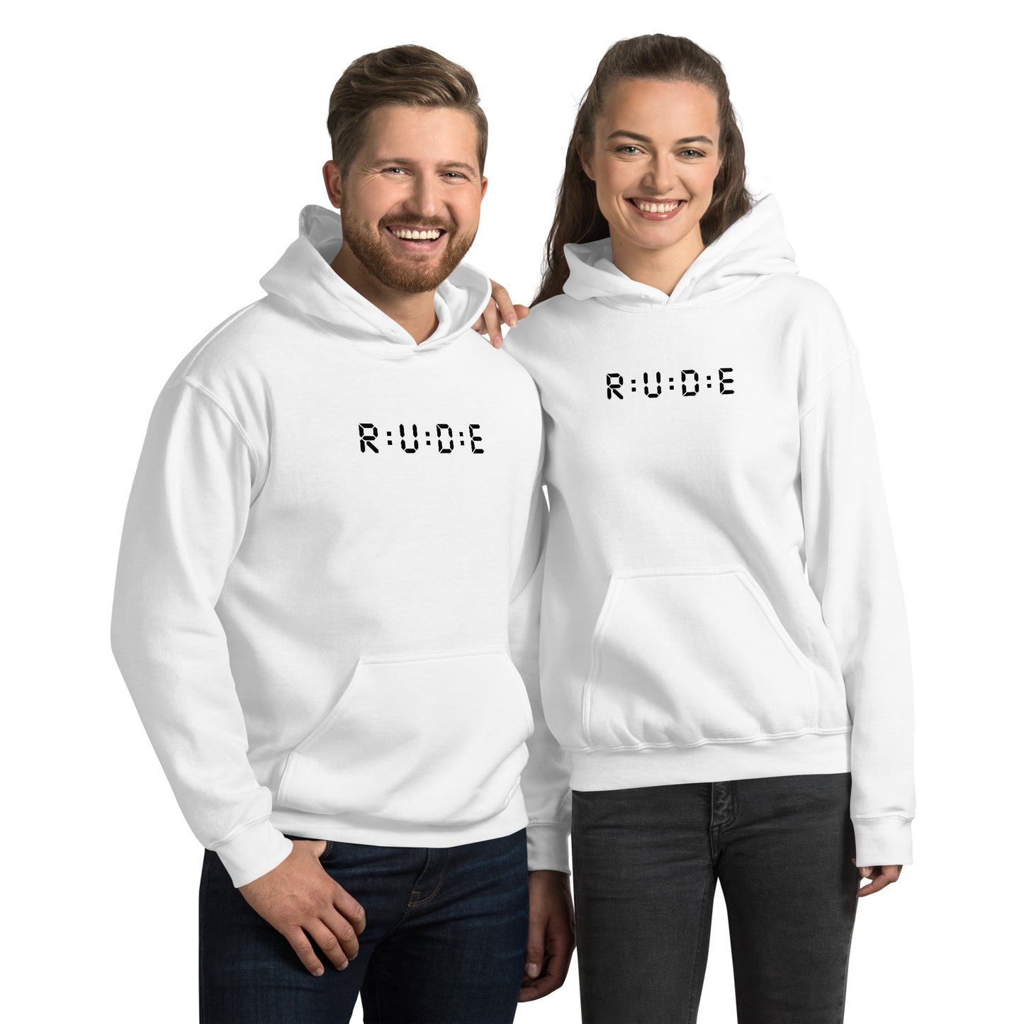 271gms blend Hoodie with drawcord (with PRINTED white logo detail to front and back) 50% COTTON 50% polyester. Available in 4 colours.
