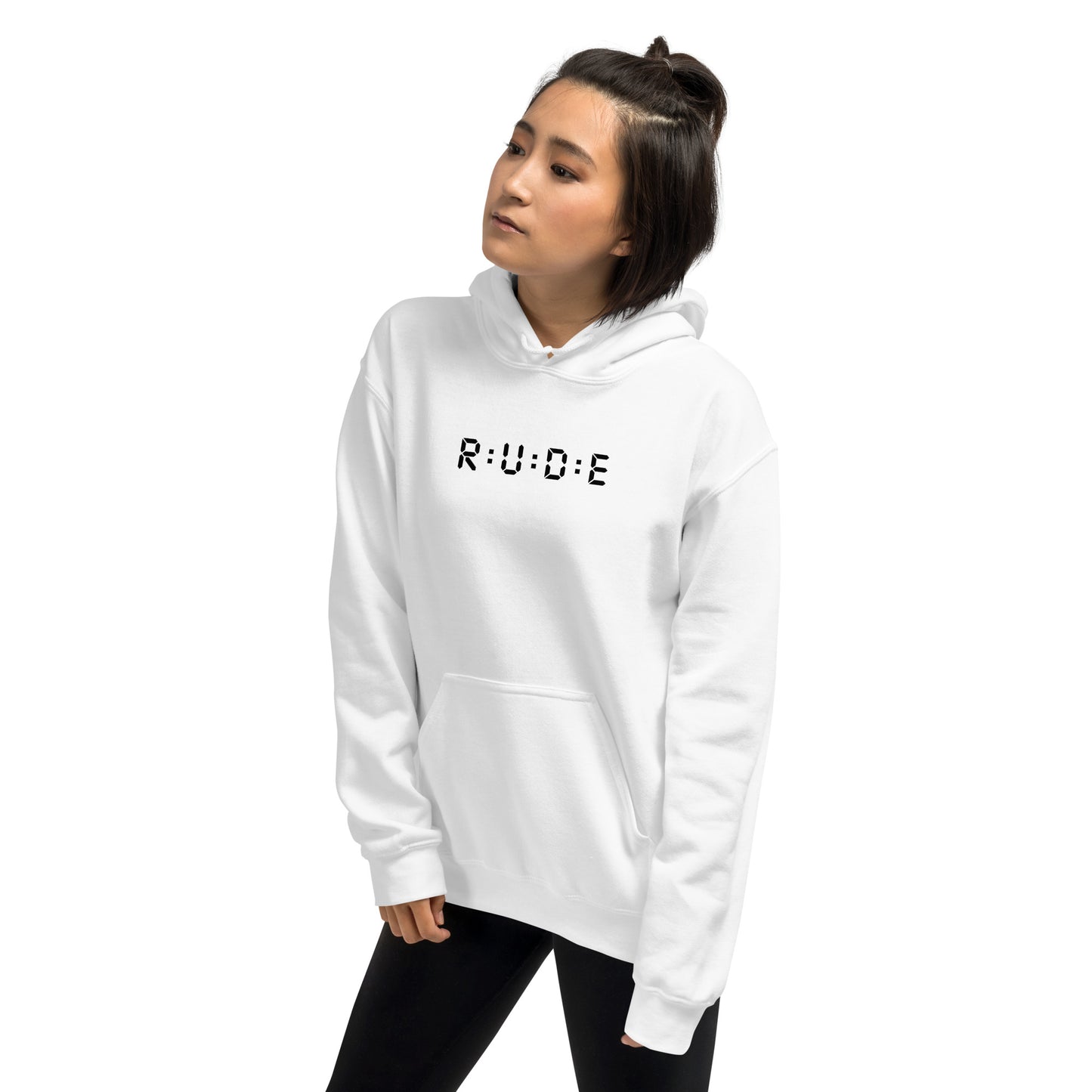 271gms blend Hoodie with drawcord (with PRINTED white logo detail to front and back) 50% COTTON 50% polyester. Available in 4 colours.