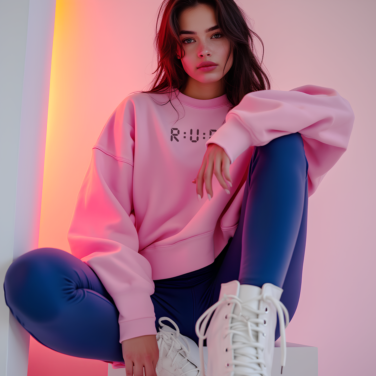 Unisex Sweatshirt 50% cotton, 50% polyester 290gsm IN 9 COLOURS. PRINTED logo to front and back.