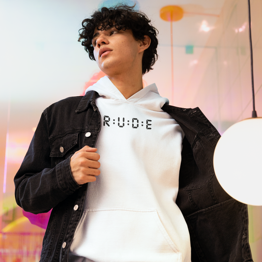 350gsm luxury eco hoodie (with PRINTED logo detail to front and back Available in 4 colours