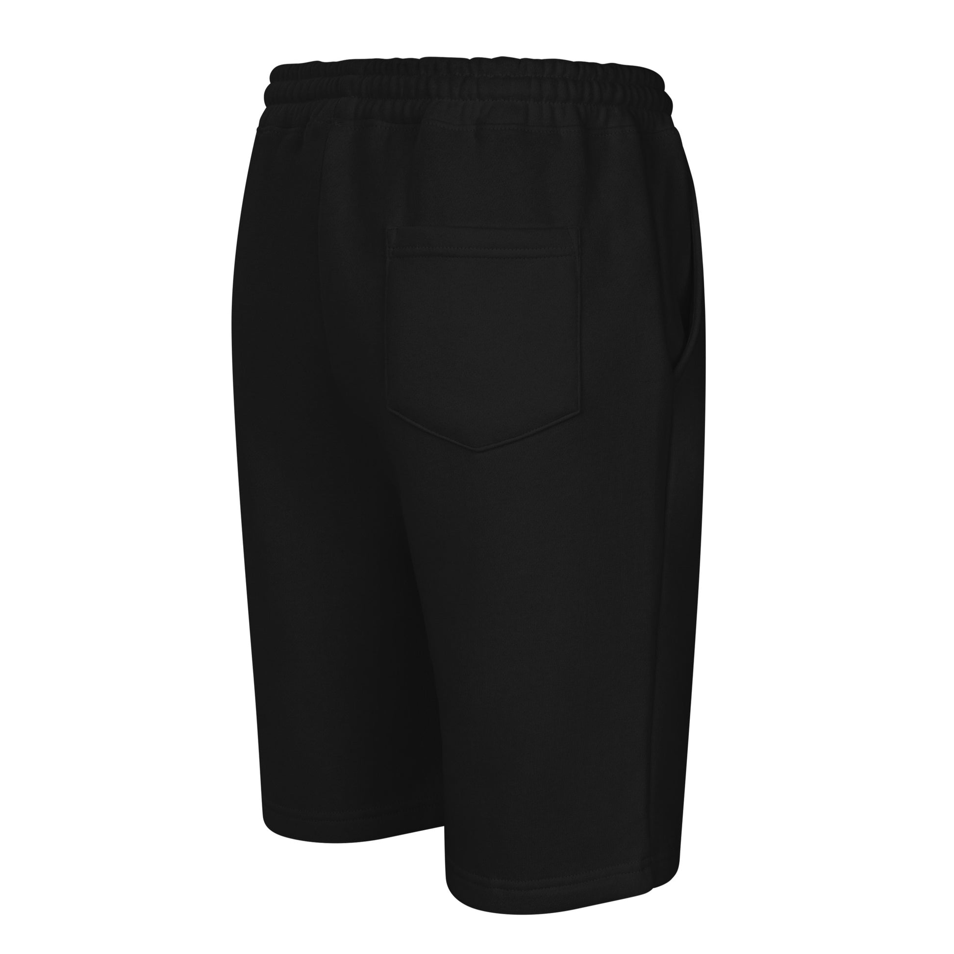 Men's fleece shorts in Black – premium streetwear shorts | Rude Attire