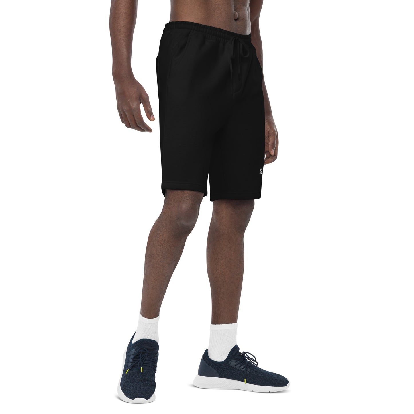 Men's fleece shorts in Black – premium streetwear shorts | Rude Attire