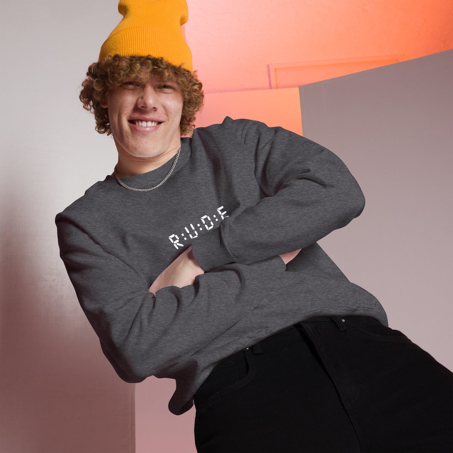 Unisex Sweatshirt 50% cotton, 50% polyester 290gsm IN 9 COLOURS. PRINTED logo to front and back.