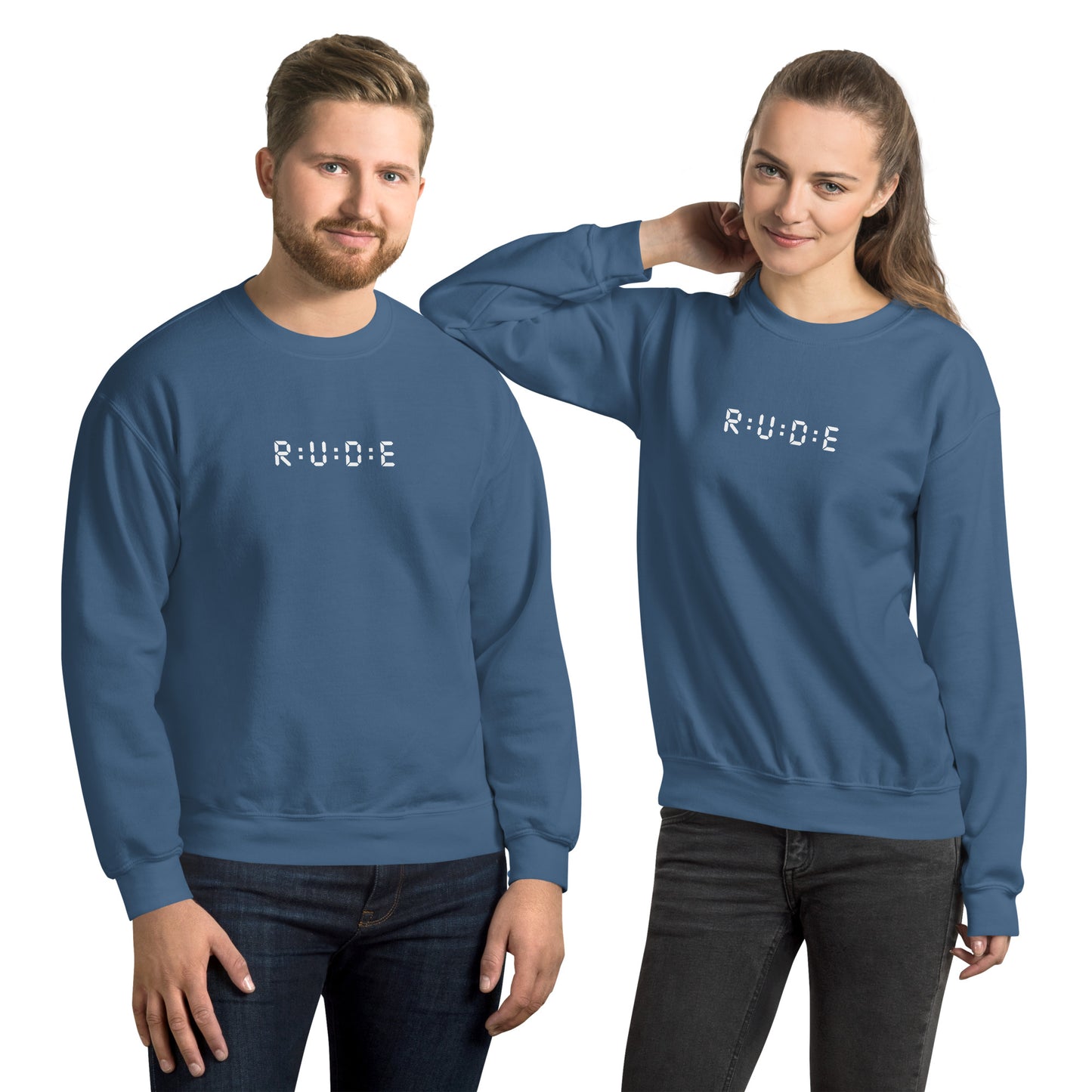 Unisex Sweatshirt 50% cotton, 50% polyester 290gsm IN 9 COLOURS. PRINTED logo to front and back.