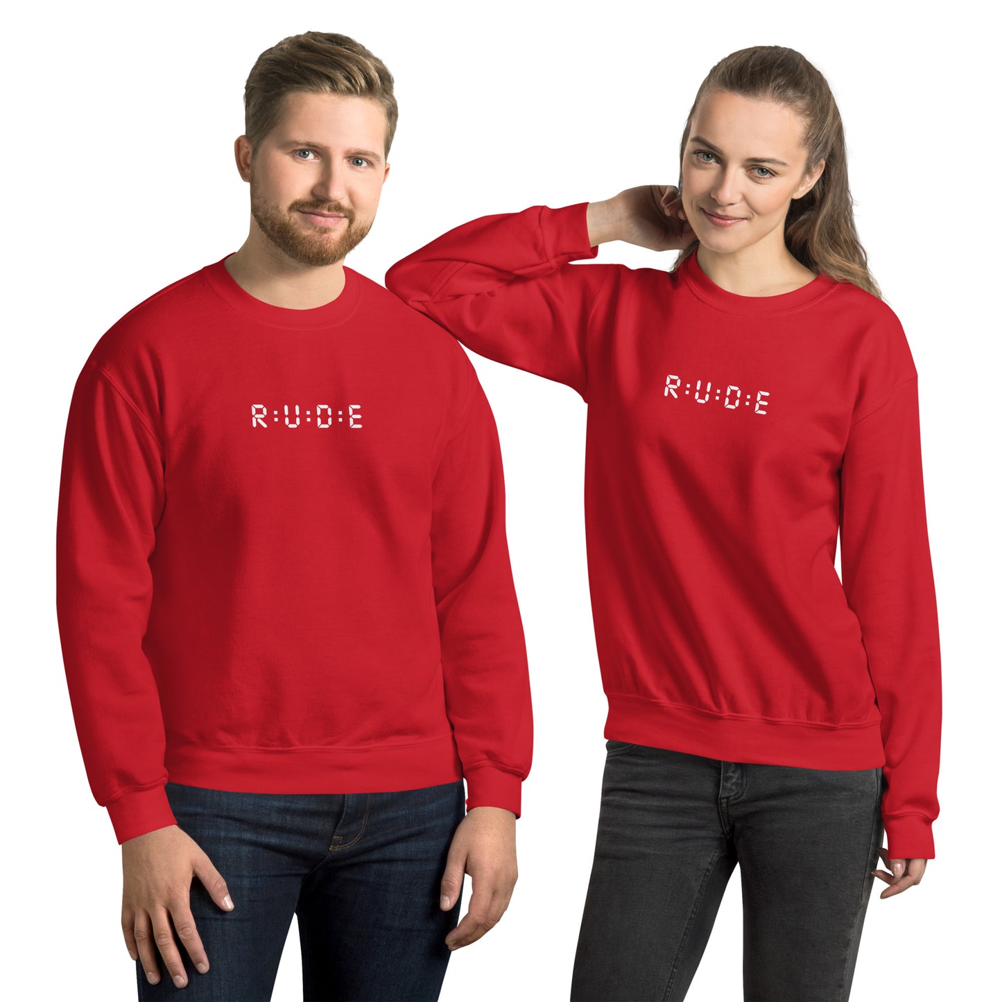 Unisex Sweatshirt 50% cotton, 50% polyester 290gsm IN 9 COLOURS. PRINTED logo to front and back.