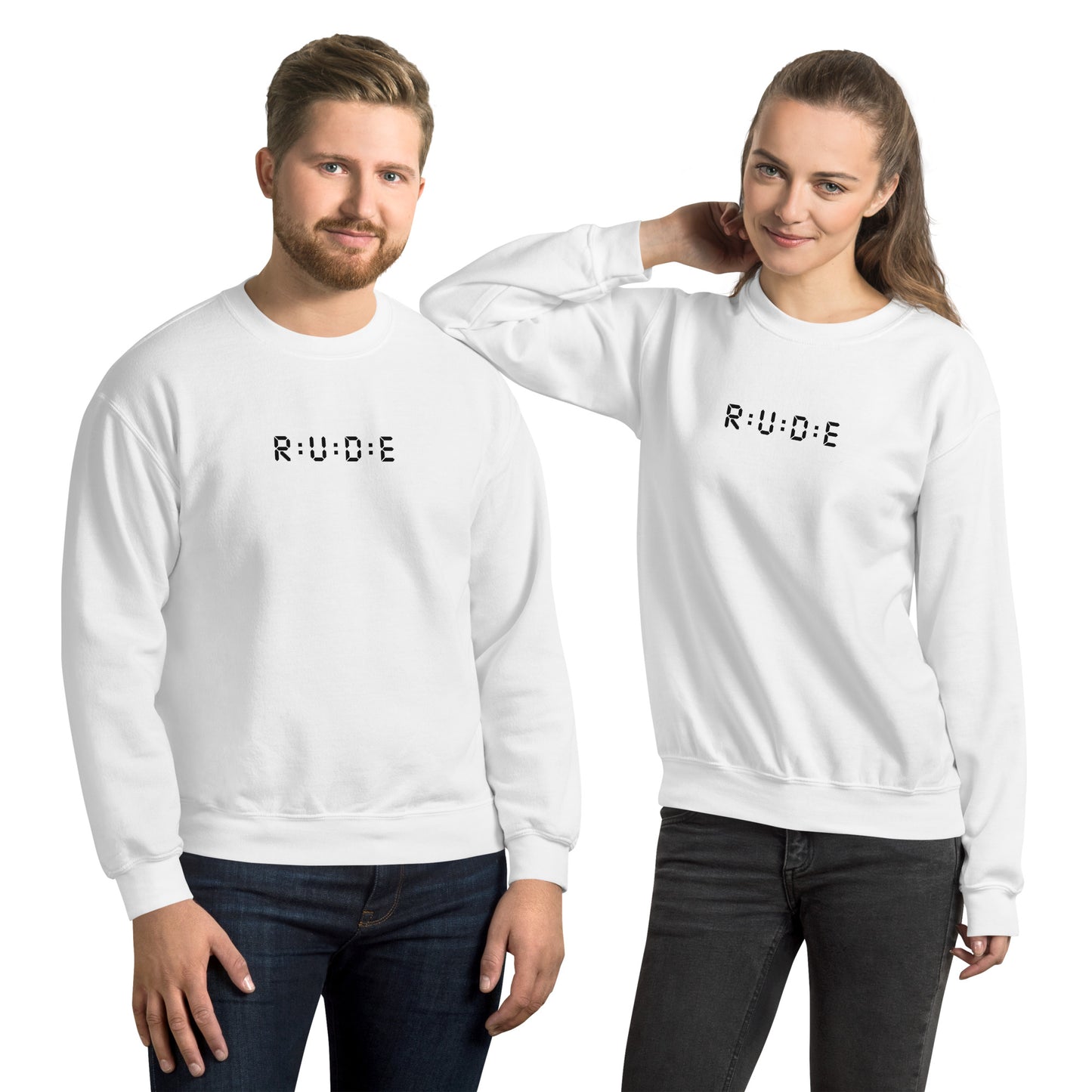 Unisex Sweatshirt 50% cotton, 50% polyester 290gsm IN 9 COLOURS. PRINTED logo to front and back.