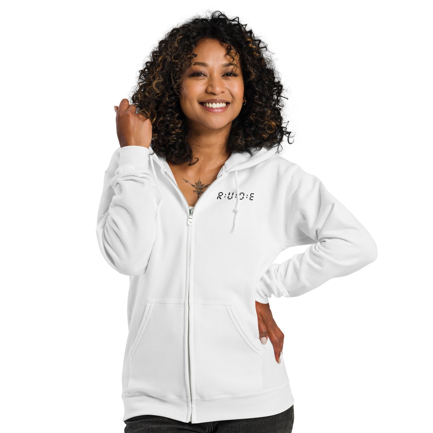 Unisex 271gms blend zip hoodie, (with EMBROIDERED logo detail to front) 50% cotton, 50% polyester, available in 4 colours.