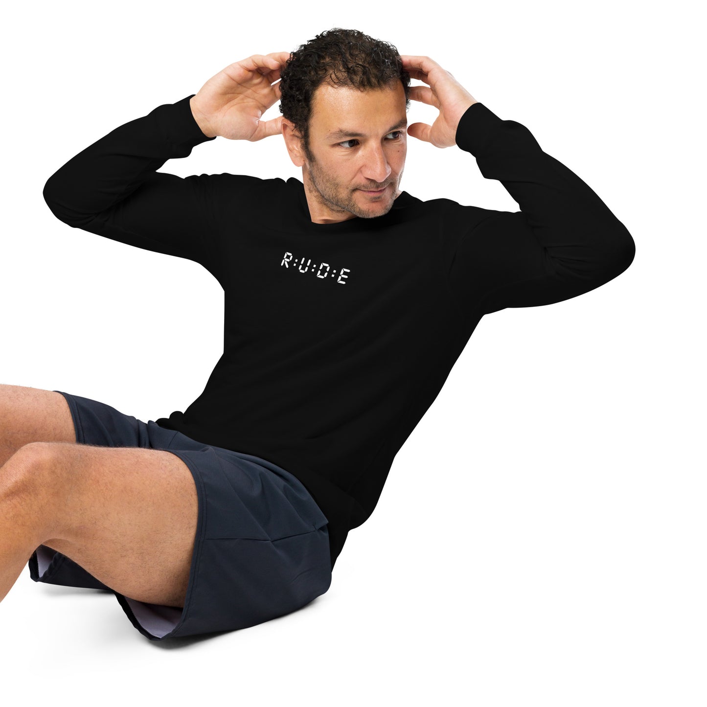 Long Sleeve Tee - 100% ring-spun cotton. in 4 colours with WHITE PRINTED LOGO to FRONT and BACK.